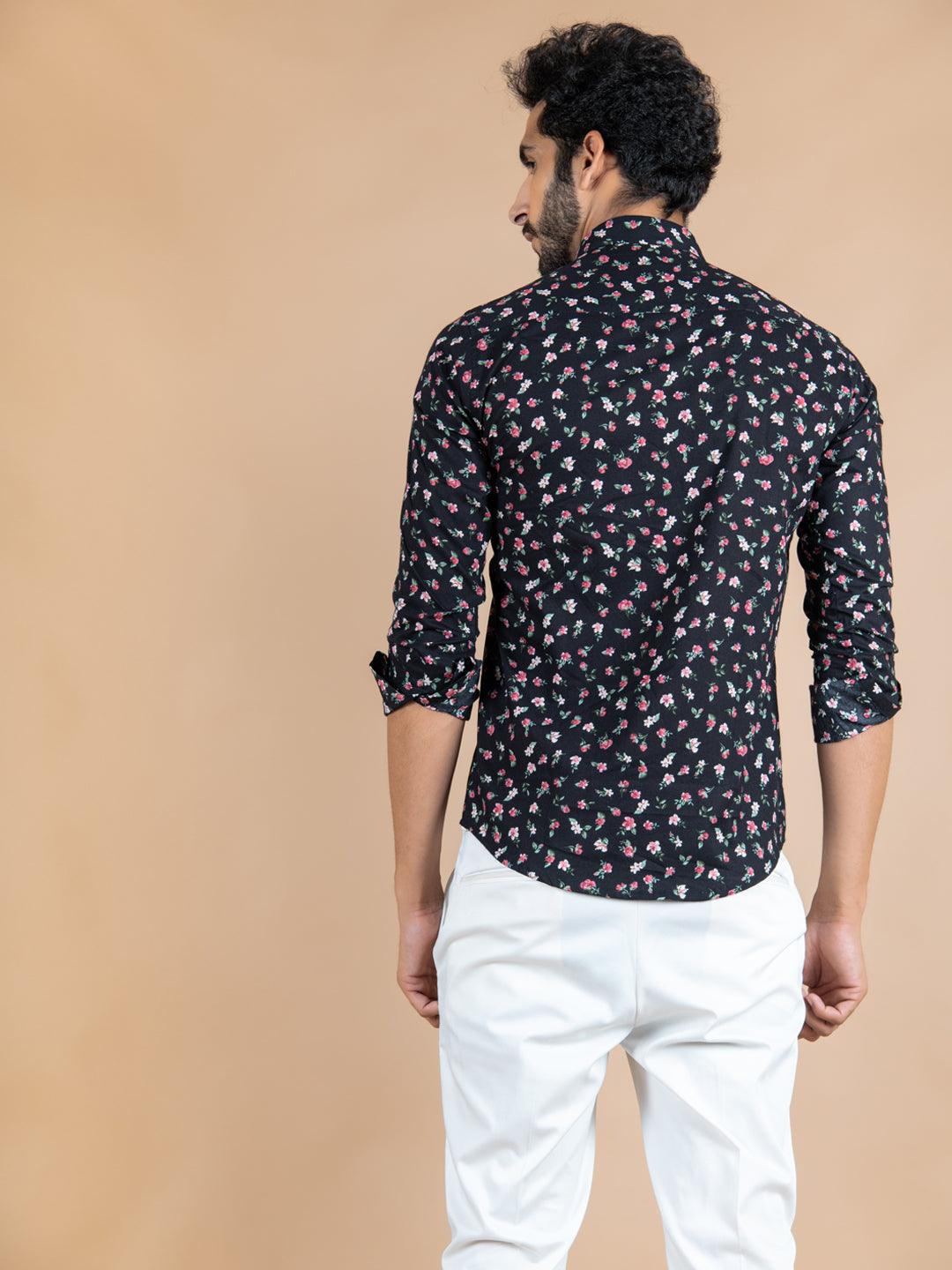 Black Rose Giza Cotton Shirt - Image 4