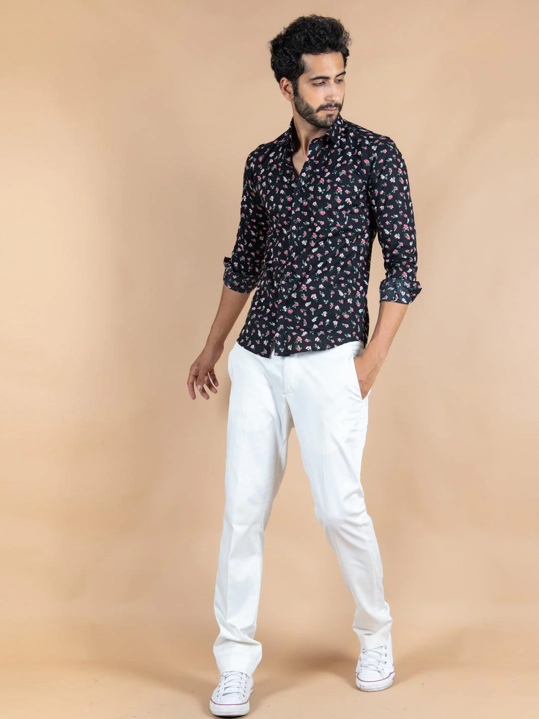 Black Rose Giza Cotton Shirt - Image 6