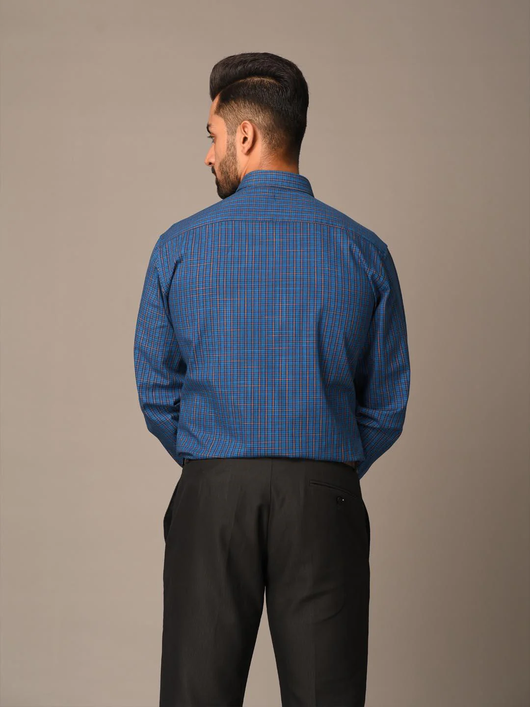 Blue Checks shirt - Image 6