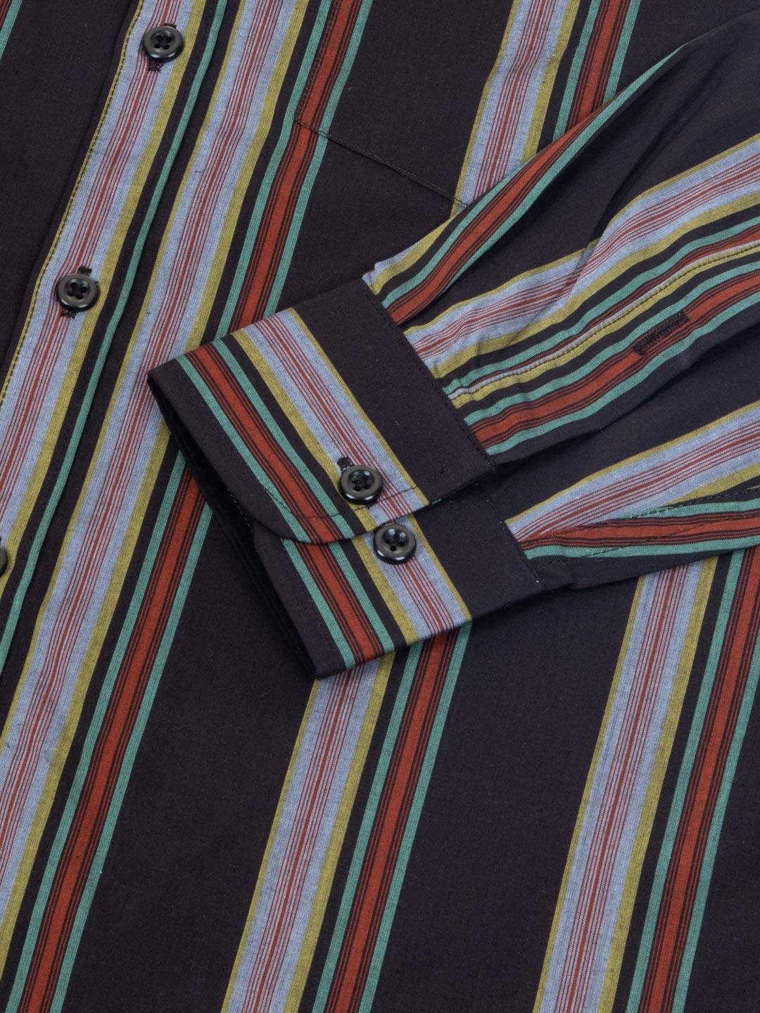 Charlie Stripes Cotton Shirt - Image 6