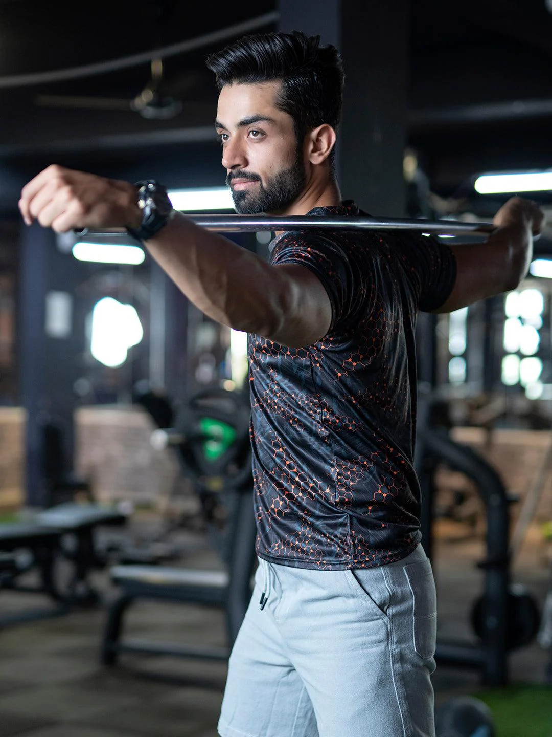 Mens Gym Active Wear T-shirt - Image 5