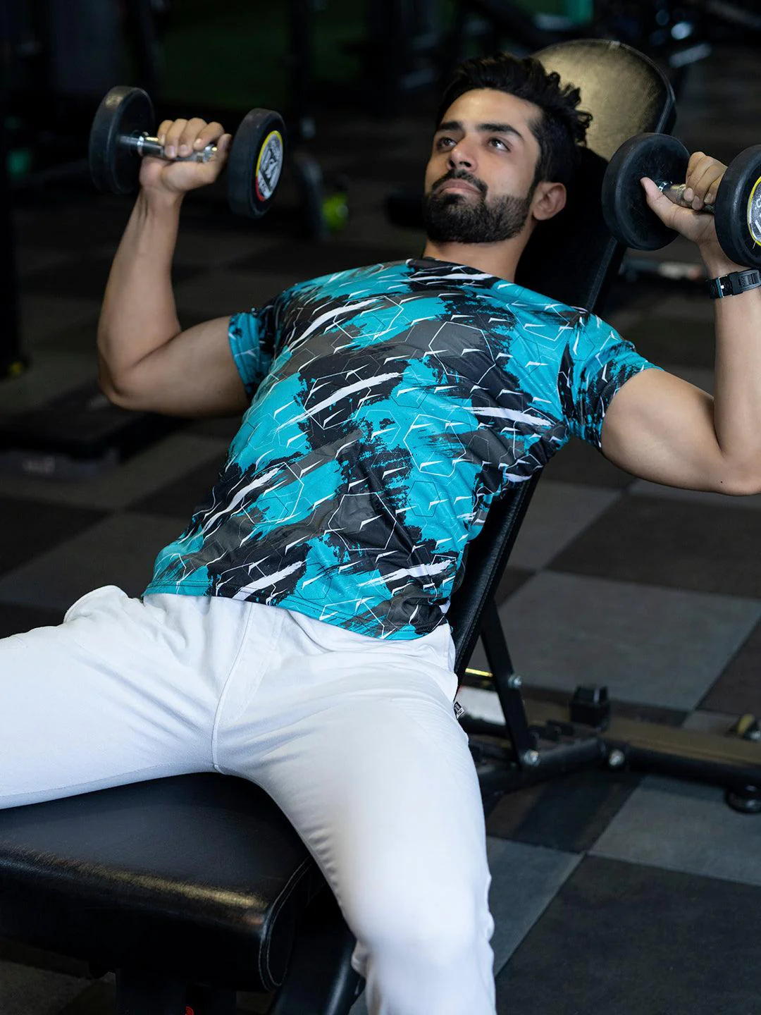 Mens Gym Active Wear T-Shirt - Image 5