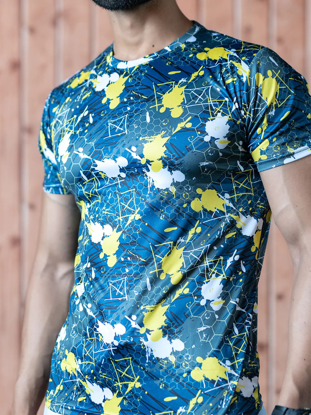 Mens Gym Active Wear T-Shirt - Image 3