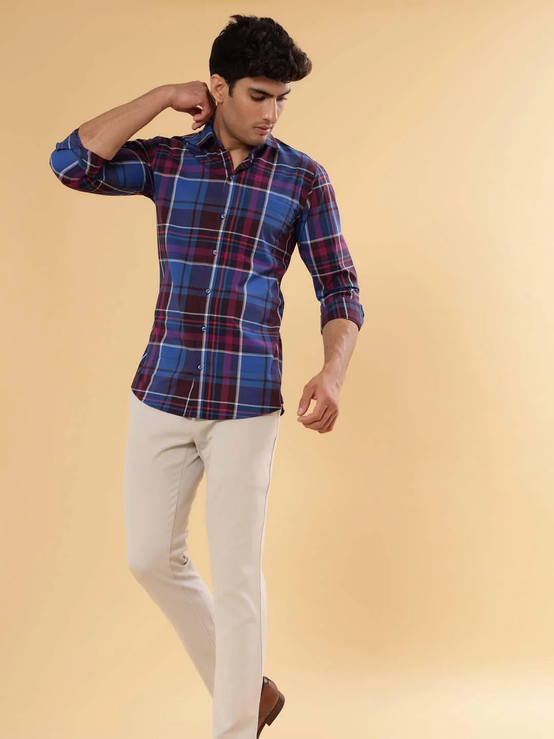 Multi Checks Shirt - Image 5