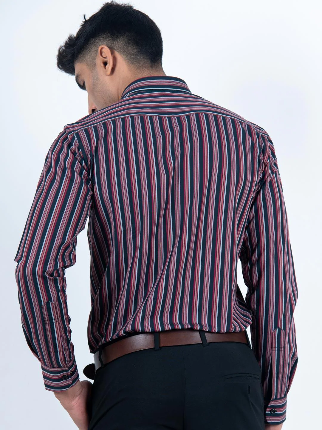 Spectre Stripes Cotton Shirt - Image 4